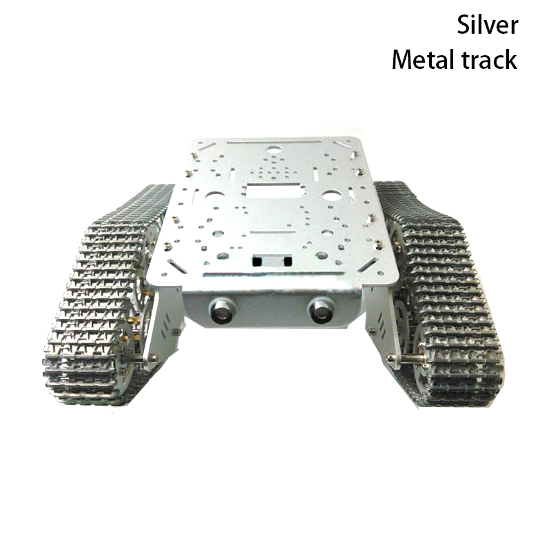Raspberry Pi Kit - Metal 2WD Tank Chassis with Plastic