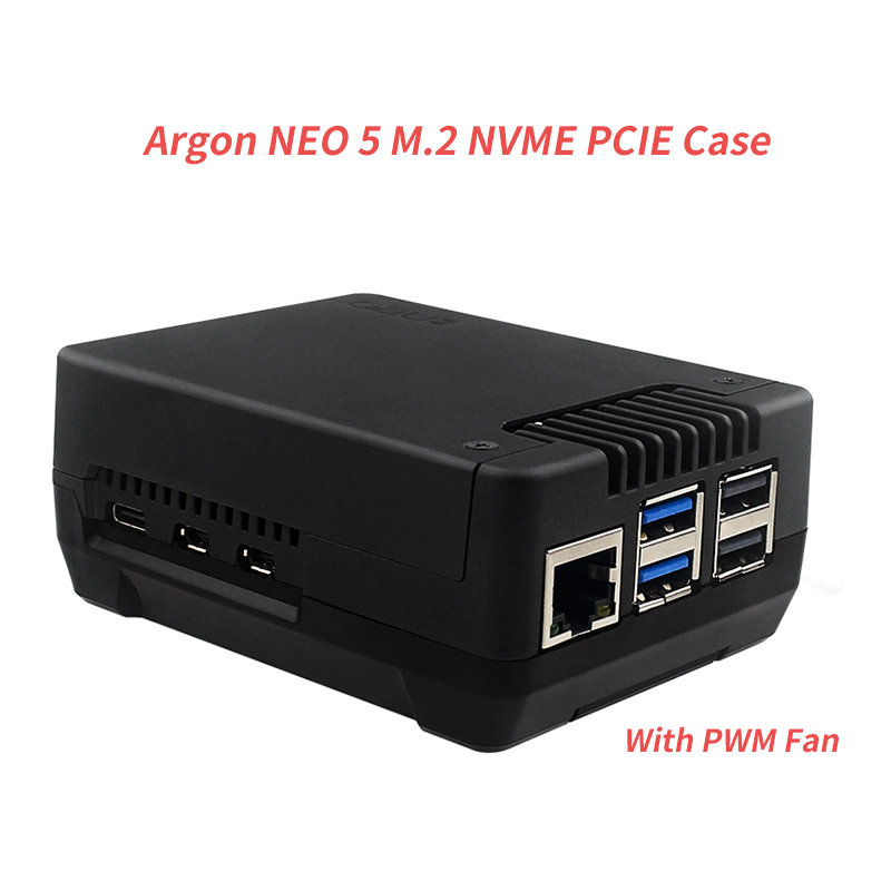 Argon NEO 5 M.2 NVME PCIE Case - Pi Cooler ulasan dan harga
