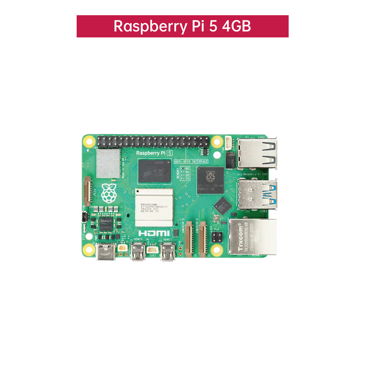 Raspberry Pi 5 4G/8G Controlle - Raspberry Pi ulasan dan harga