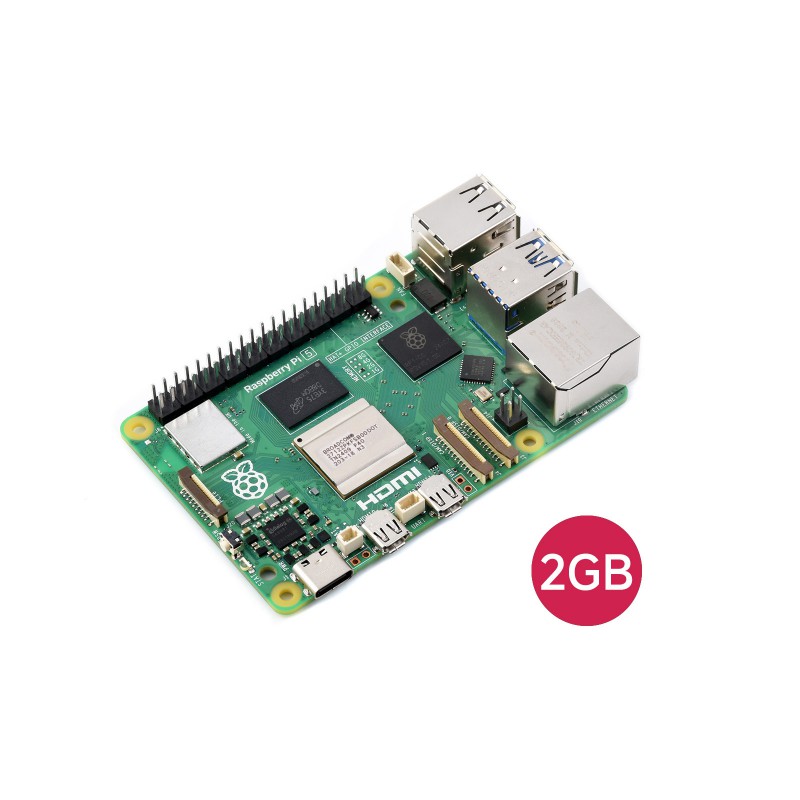 Waveshare Raspberry Pi 5, BCM2 - Raspberry Pi 5 ulasan dan harga