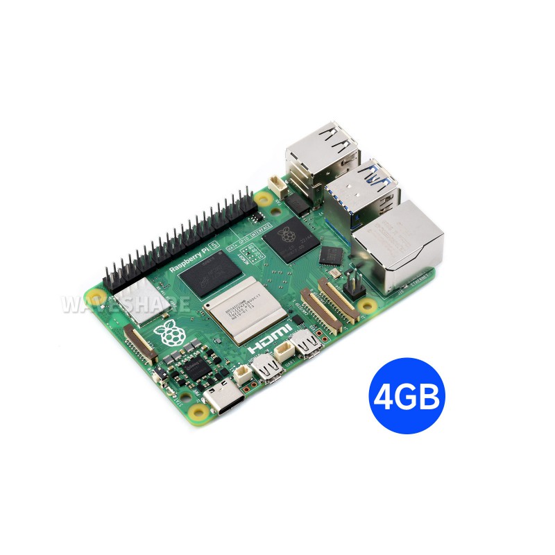 Waveshare Raspberry Pi 5, BCM2 - Raspberry Pi 5 ulasan dan harga