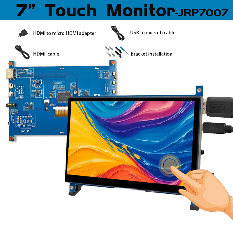 IPS 7Inch HDMI-compatible Moni - Raspberry Pi 4 ulasan dan harga
