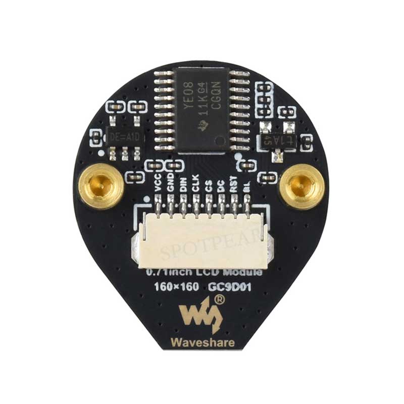 Waveshare 0.71inch Double Eye  - Pi Display ulasan dan harga
