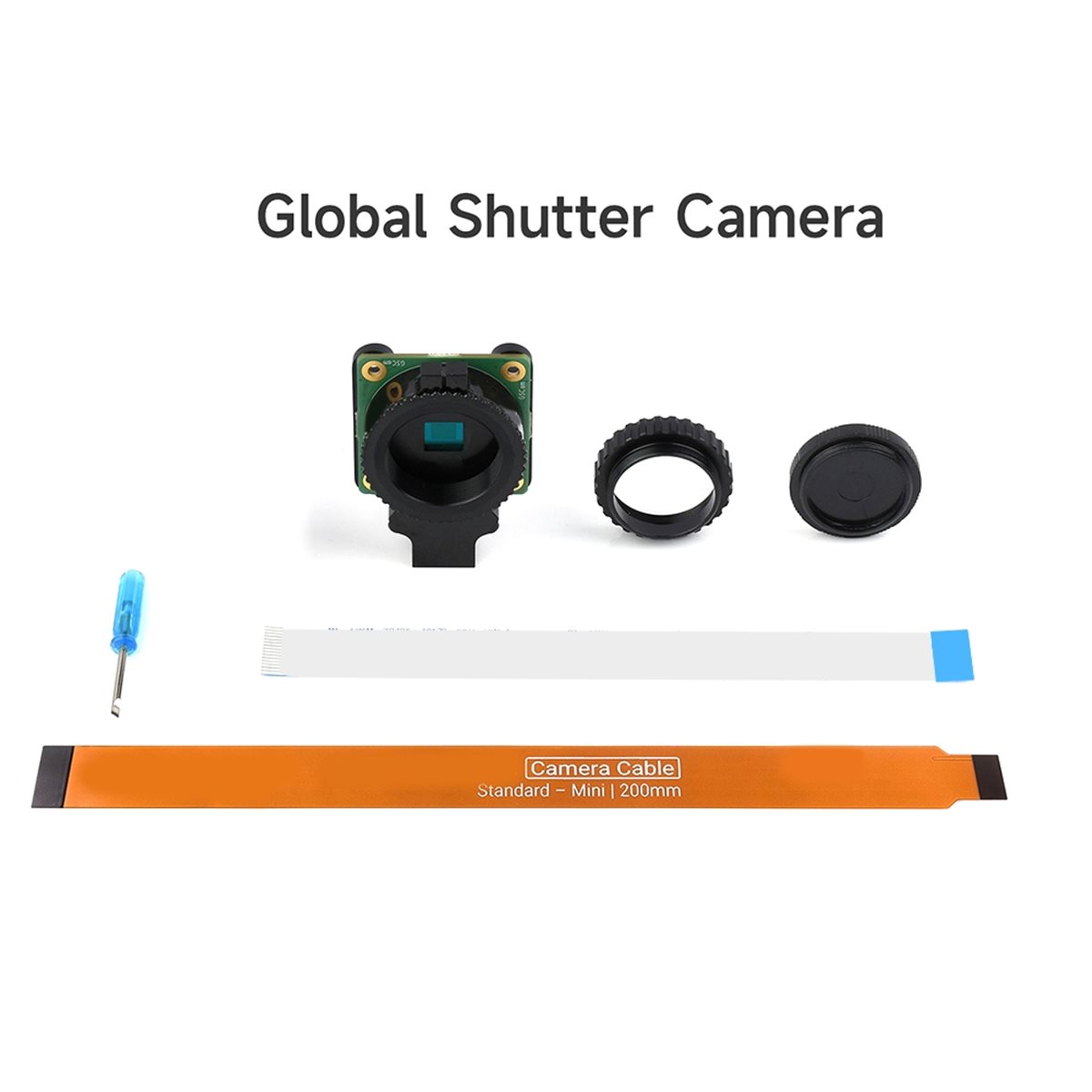 AU47-For Raspberry Pi Global S - Raspberry Pi Global Shutter Camera Imx296 ulasan dan harga