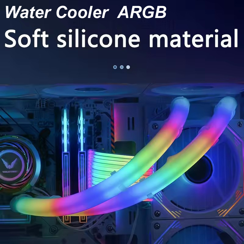 Soft Tube ARGB Vest CPU Liquid - Pi Power Supply ulasan dan harga