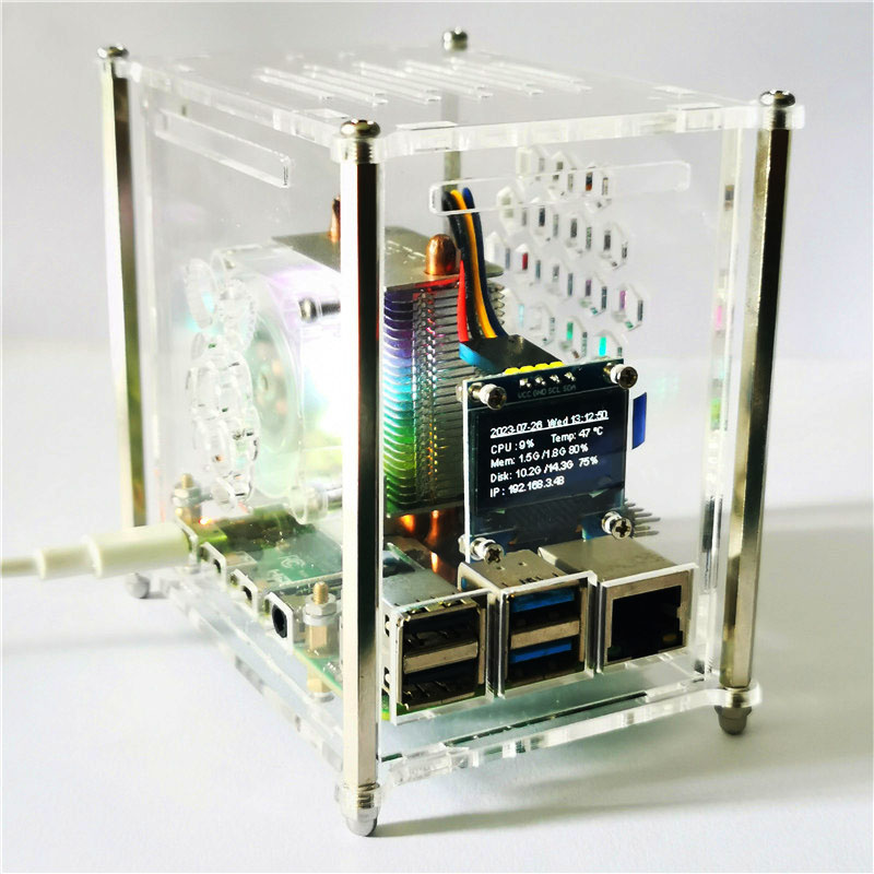 Raspberry Pi 4 Model B PWM ICE - Pi Cooler ulasan dan harga