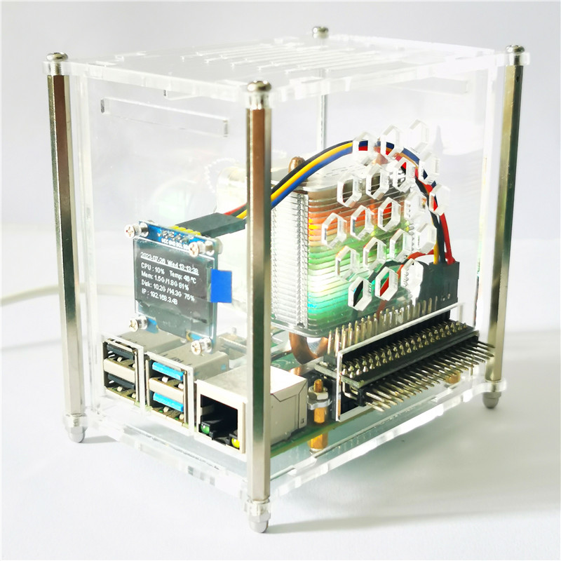 Raspberry Pi 4 Model B PWM ICE - Pi Cooler ulasan dan harga