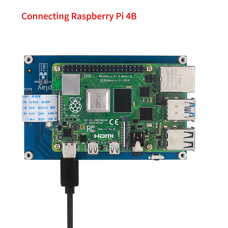 4.3 Inch DSI Touch Screen for  - Pi 5 Case ulasan dan harga