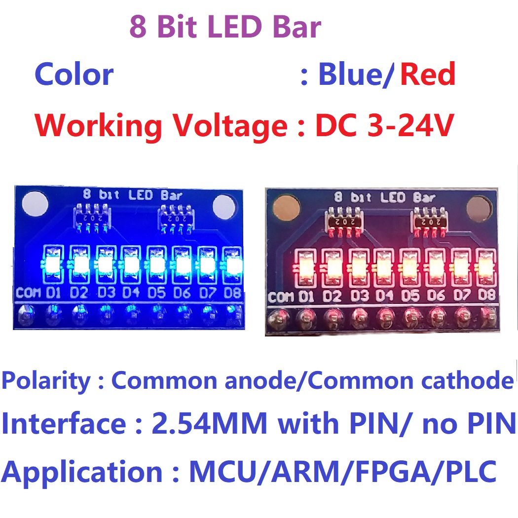 5 PCS 8 Bit 3.3V 5V Blue/Red C - Raspberry Pi 4 ulasan dan harga