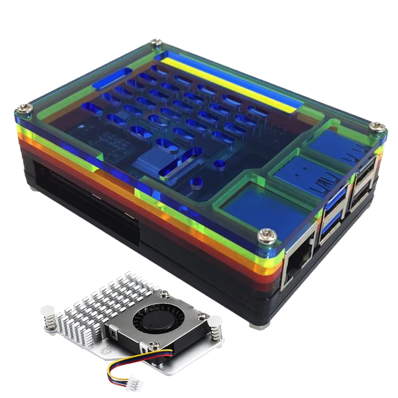 Raspberry Pi 5 Case 9 Layers A - Pi 5 Case ulasan dan harga