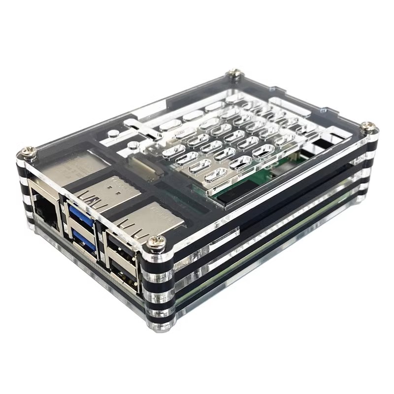 Raspberry Pi 5 Case 9 Layers A - Pi 5 Case ulasan dan harga
