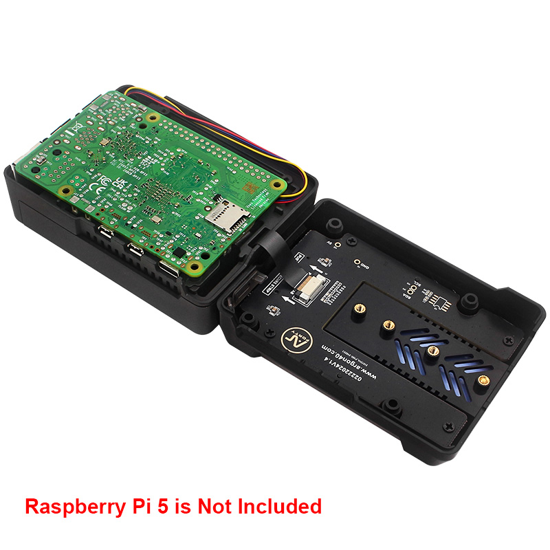 Argon NEO 5 M.2 NVME PCIE Case - Pi Power Supply ulasan dan harga